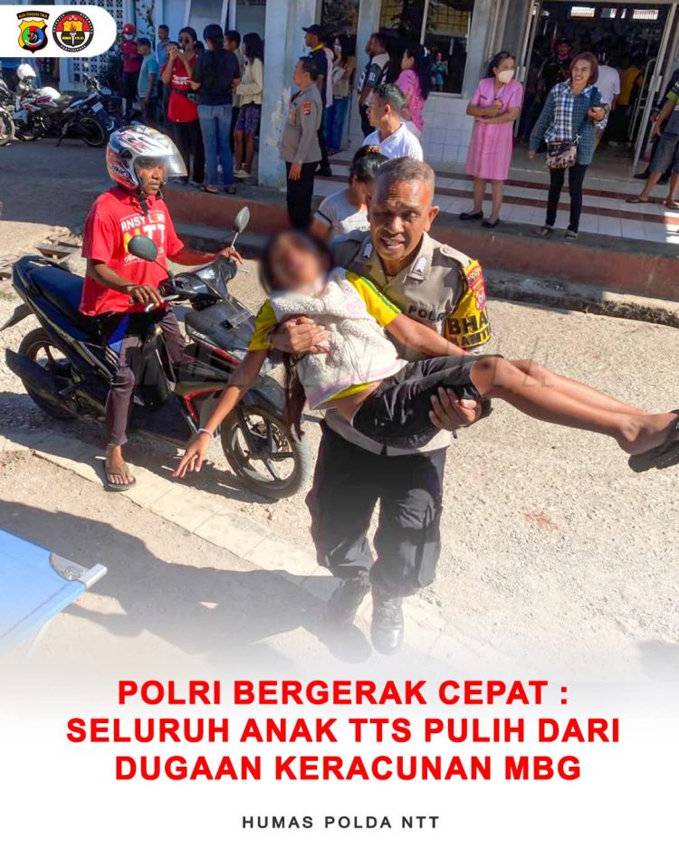 Reaksi Cepat, Sinergi, dan Komitmen Polri  Menyelamatkan Anak-anak di TTS