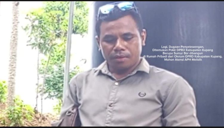 Lagi, Dugaan Penyelewengan, Ditemukan Pokir DPRD Kabupaten Kupang Berupa Sumur Bor dibangun di Rumah Pribadi dari Oknum DPRD Kabupaten Kupang, Mohon Atensi APH Melidik