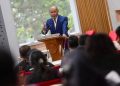 Viktor Laiskodat Menyampaikan Kuliah Umum dengan tema “Menjadi Warga Kerajaan Surga” di Universitas Kristen Satya Wacana, Salatiga