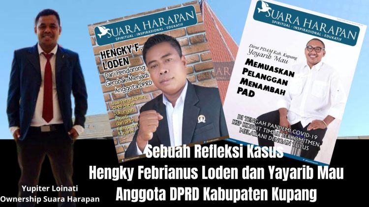 Sebuah Catatan Refleksi Kasus Hengky Febrianus Loden dan Yoyarib Mau  oleh Yupiter Loinati,  Ownership Media Suara Harapan