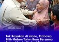 Tak Rayakan di Istana, Prabowo Pilih Malam Tahun Baru Bersama Rakyat Aceh di Lokasi Bencana