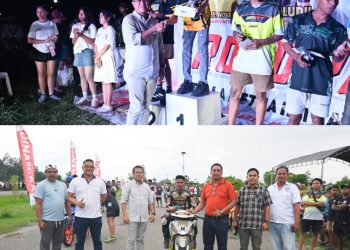 BUPATI KUPANG APRESIASI ROAD RACE SERI III DI CIVIC CENTER OELAMASI