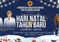 Pemerintah Kabupaten mengucapkan Selamat Merayakan Natal 25 Desember 2025 “Allah Hadir untuk Menyelamatkan Keluarga”