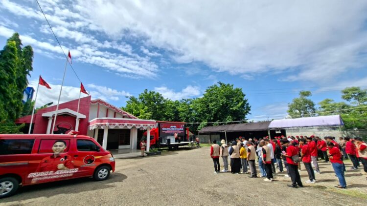 PDI Perjuangan NTT Menunjukkan Komitmen Kuat Dalam Menghadapi Bencana Alam Melalui Apel Siaga Bencana