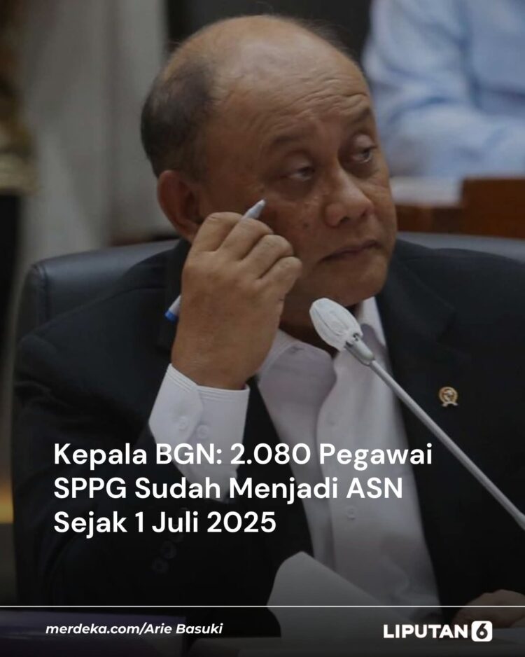 Kabar Gembira, Pegawai SPPG Resmi Diangkat Menjadi ASN berstatus PPPK