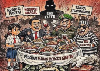 Nasi Politik: Ketika Perut Anak Jadi Meja Bancakan Pejabat, Pajak Rakyat, Untung Siapa?