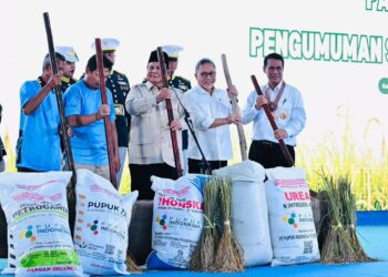 Gubernur dan Wakil Gubernur NTT Hadiri Panen Raya dan Pengumuman Swasembada Pangan Bersama Presiden Prabowo