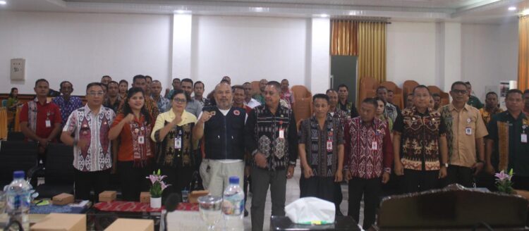 SEKRETARIS DAERAH KABUPATEN KUPANG BUKA KEGIATAN WORKSHOP INTEGRASI DESA TANGGUH BENCANA
