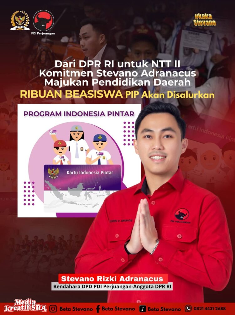 Jemput Aspirasi dari Rumah ke Rumah, Inisiatif Penyaluran Beasiswa PIP yang dilakukan oleh Stevano R. Adranacus di wilayah NTT