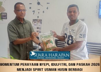 ​Momentum Perayaan Nyepi, Idulfitri, dan Paskah 2026 Menjadi Spirit Usman Husin Berbagi
