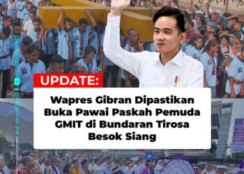 ​Wapres Gibran Dijadwalkan Buka Prosesi Paskah Pemuda GMIT 2026 di Kota Kupang