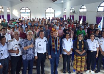 Pendidikan Jadi Kunci, Viktor Laiskodat Hadir di Semau, Dorong Pembangunan Sumber Daya Manusia