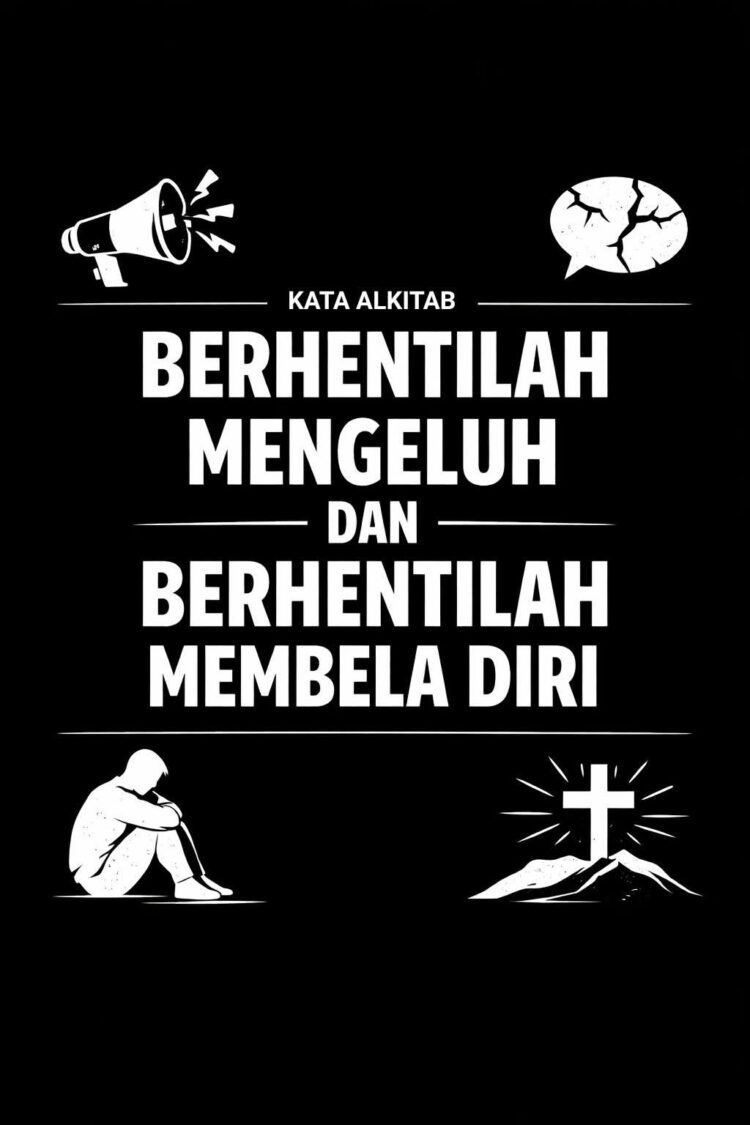 Berhentilah Mengeluh dan Berhentilah Membela Diri