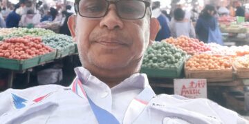 Permasalahan Pungutan Ganda ditemukan Anggota DPRD Kabupaten Kupang, Mesak Mbura, di Pasar Oesao