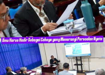 VBL: Ilmu Harus Hadir Sebagai Cahaya yang Menerangi Persoalan Nyata