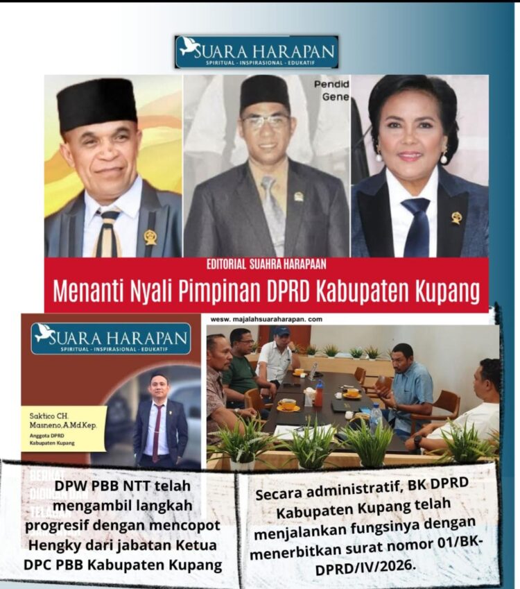 Menanti Nyali Pimpinan DPRD Kabupaten Kupang