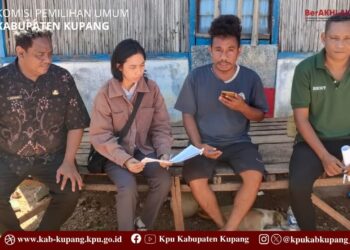 ​Menjaga Hak Suara di Tanah Batu Karang, Sebuah Catatan dari Coktas KPU Kabupaten Kupang