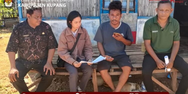 ​Menjaga Hak Suara di Tanah Batu Karang, Sebuah Catatan dari Coktas KPU Kabupaten Kupang