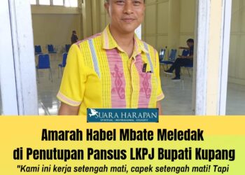 ​Amarah Habel Mbate Meledak di Penutupan Pansus LKPJ Bupati Kupang