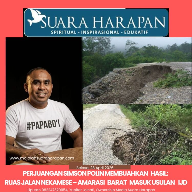 Ruas Jalan Nekamese – Amarasi Barat Masuk Usulan IJD