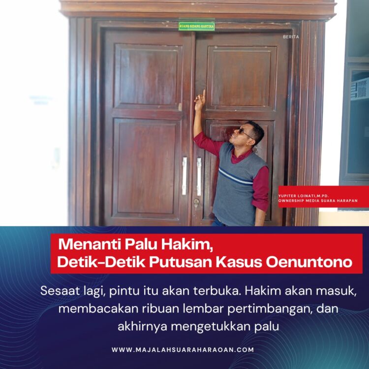 Menanti Palu Hakim, Detik-Detik Putusan Kasus Oenuntono
