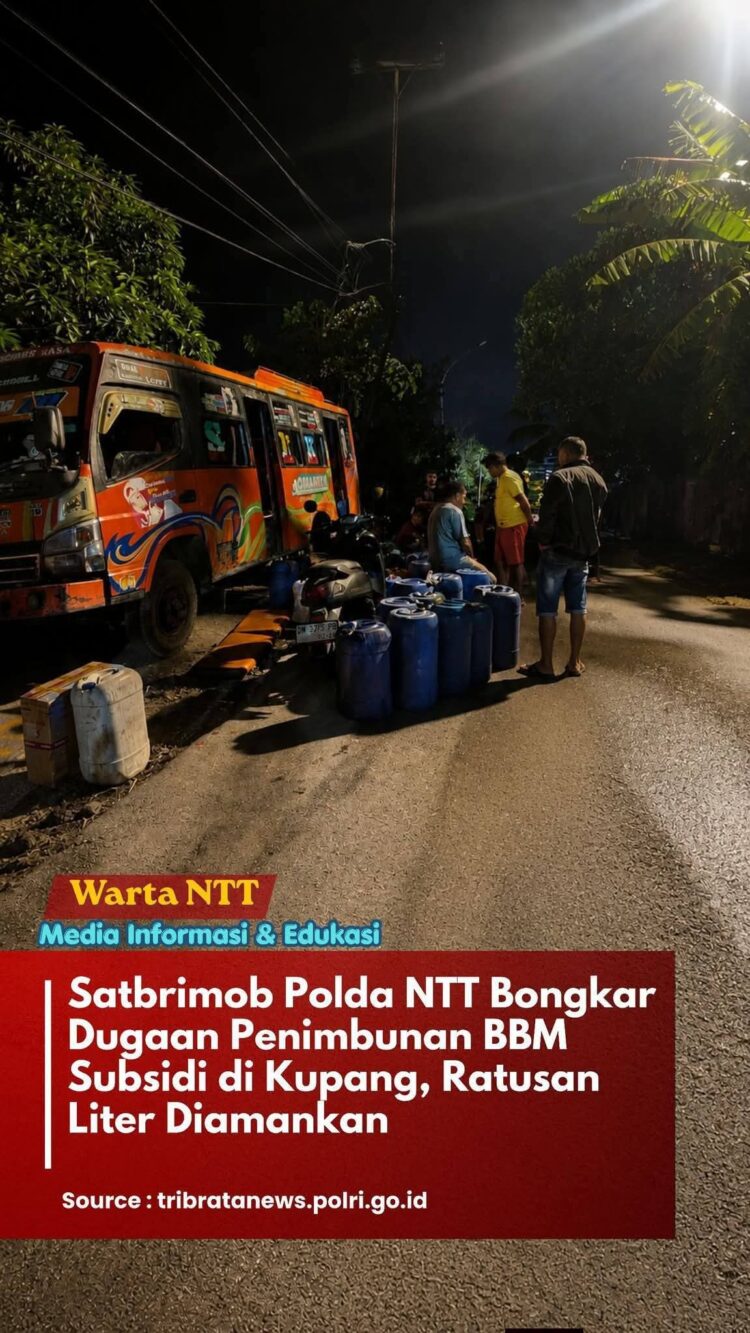 BBM BERSUBSIDI  ILLEGAL DIGREBEK POLISI