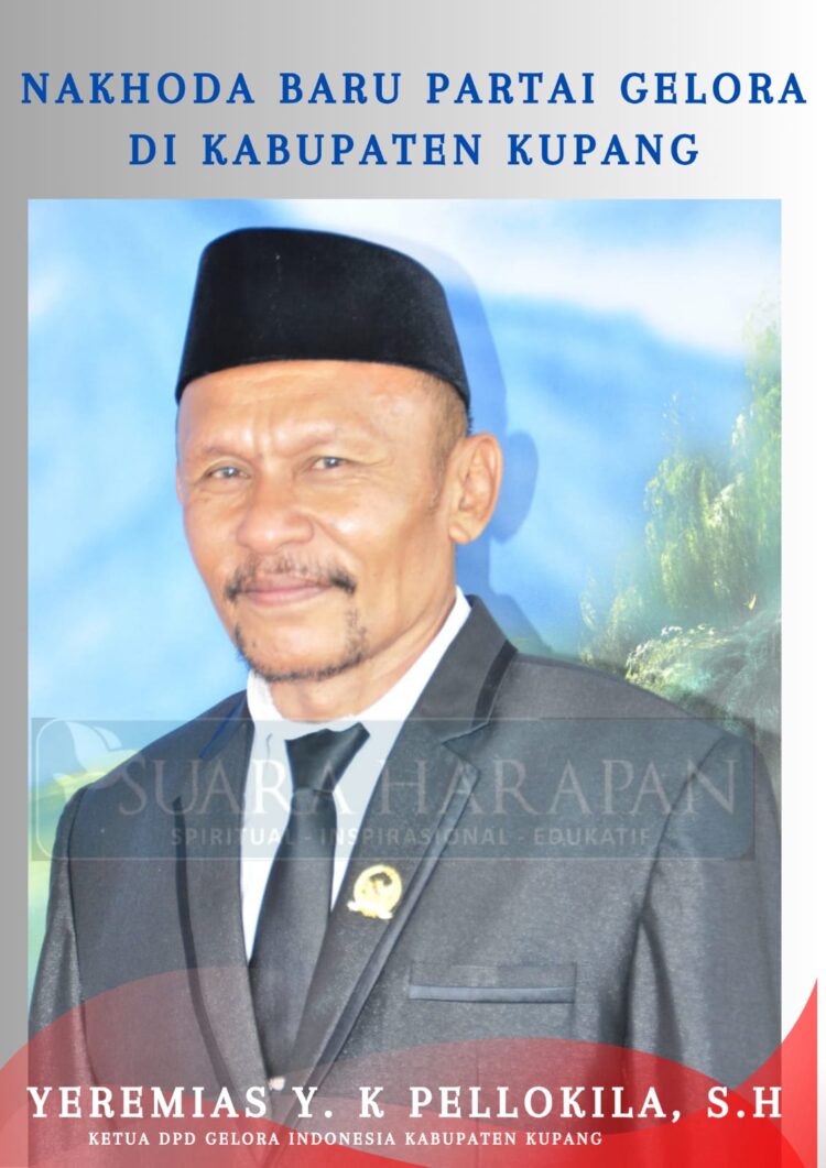 ​Nakhoda Baru Partai Gelora Indonesia di Kabupaten Kupang: Jejak Tegas Yeremias Y. K Pellokila Menuju Satu Fraksi
