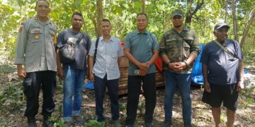 Kajari Kupang Yupiter Selan Turun ke Aika Rohon Bareng BWS NTT II, Polsek Amarasi,  dan PT Adikarya; Kontraktor Janji Tuntaskan Proyek Mangkrak Pekan Depan