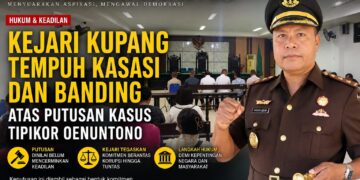 ​Kejari Kupang Tempuh Kasasi dan Banding atas Putusan Kasus Tipikor Oenuntono