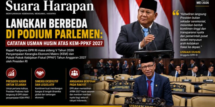 ​Langkah Berbeda di Podium Parlemen: Catatan Usman Husin atas KEM-PPKF 2027