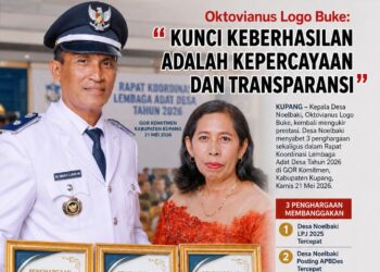 OKTOVIANUS LOGO BUKE: KUNCI KEBERHASILAN ADALAH KEPERCAYAAN DAN TRANSPARANSI