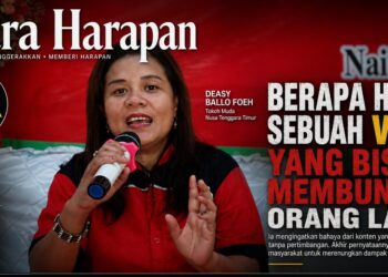 DEASY BALLO FOEH: BERAPA HARGA SEBUAH VIDEO YANG BISA MEMBUNUH ORANG LAIN?