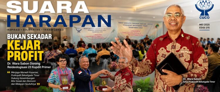 Bukan Sekadar Kejar Profit, Dr. Wara Sabon Dorong Reideologisasi 23 Kopdit Primer
