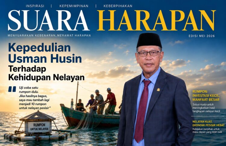 Kepedulian Usman Husin Terhadap Kehidupan Nelayan