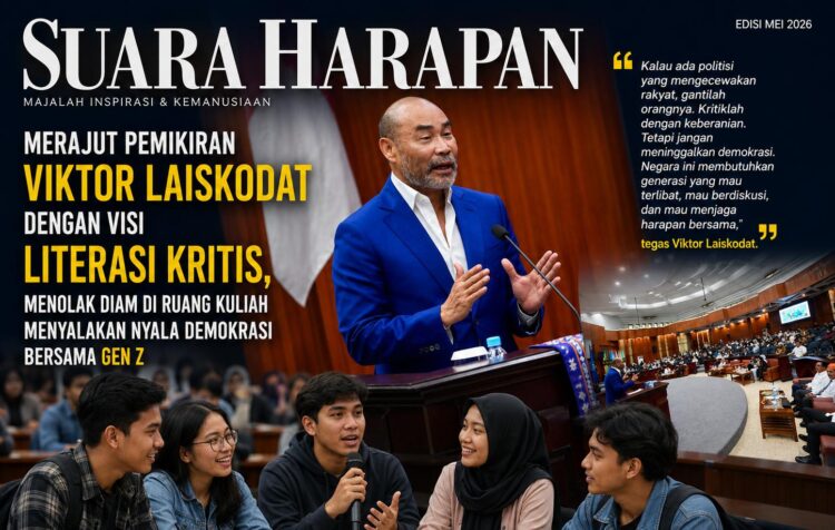 Merajut Pemikiran Viktor Laiskodat dengan visi Literasi Kritis, Menolak Diam di Ruang Kuliah Menyalakan Nyala Demokrasi Bersama Gen Z