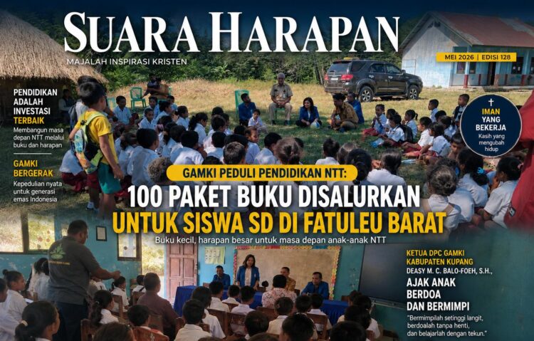 GAMKI Peduli Pendidikan, 100 Paket Buku Disalurkan di Fatuleu Barat, Ketua DPC GAMKI Kabupaten Kupang Ajak Anak Berdoa dan Bermimpi