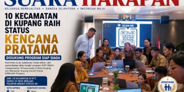 10 Kecamatan di Kupang Raih Status KENCANA Pratama, Didukung Program SIAP SIAGA