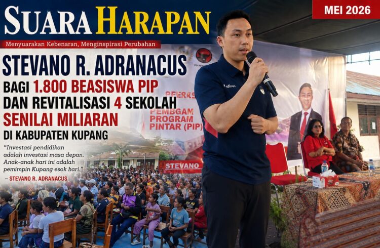 ​Anggota DPR RI, Stevano R. Adranacus Bagi 1.800 Beasiswa PIP dan Revitalisasi 4 Sekolah Senilai Miliaran di Kabupaten Kupang
