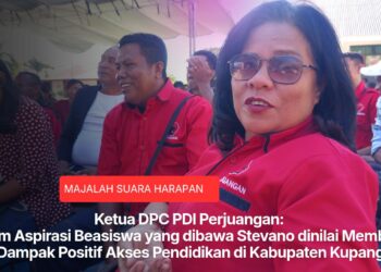 Ketua DPC ​PDI Perjuangan: Program Aspirasi Beasiswa yang dibawa Stevano dinilai Memberikan Dampak Positif Akses Pendidikan di Kabupaten Kupang