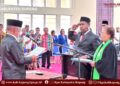 KPU KABUPATEN KUPANG HADIRI PELANTIKAN PAW DPRD: JAGA MANDAT RAKYAT TETAP SAH