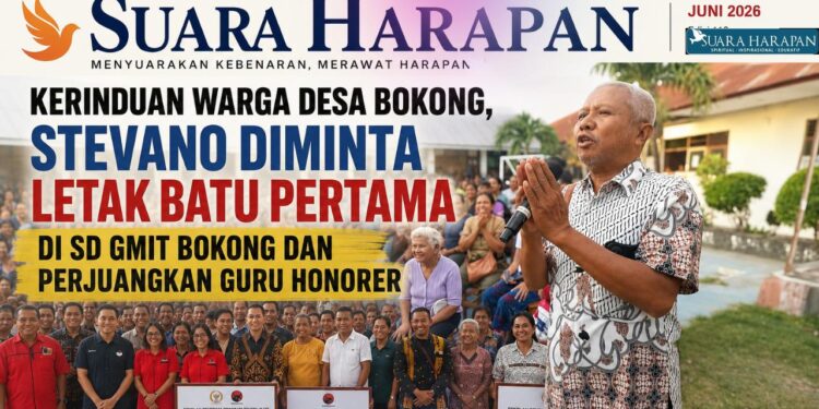 Kerinduan Warga Desa Bokong, Stevano Diminta Letak Batu Pertama di SD GMIT Bokong dan Perjuangkan Guru Honorer