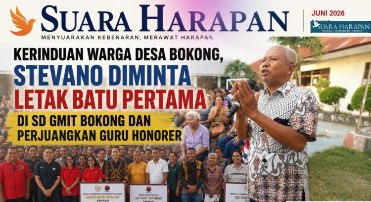 Kerinduan Warga Desa Bokong, Stevano Diminta Letak Batu Pertama di SD GMIT Bokong dan Perjuangkan Guru Honorer