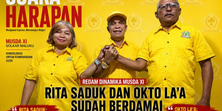 ​Redam Dinamika, Daniel Taimenas: Rita Saduk dan Okto La’a Sudah Berdamai | Rita Saduk: Beliau Adalah Saudara Saya | ​Okto La’a: Kami sama-sama Berniat Membesarkan Partai Golkar