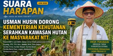 USMAN HUSIN DORONG KEMENTERIAN KEHUTAN SERAHKAN KAWASAN HUTAN KE MASYARAKAT NTT