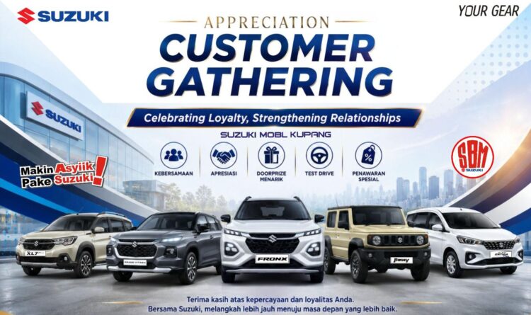 Suzuki Mobil Kupang Manjakan Konsumen Loyal Lewat Showroom Event Spesial