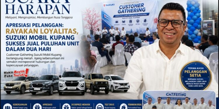 Apresiasi Pelanggan: Rayakan Loyalitas, Suzuki Mobil Kupang Sukses Jual Puluhan Unit dalam Dua Hari