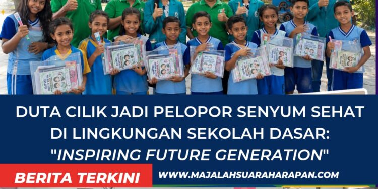 Duta Cilik Jadi Pelopor Senyum Sehat di Lingkungan Sekolah Dasar: Inspiring Future Generation