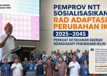 Pemprov NTT Sosialisasikan RAD Adaptasi Perubahan Iklim 2025–2045