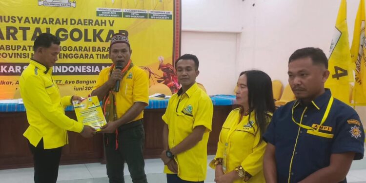 Rofinus Rahmat Kembali Pimpin Golkar Manggarai Barat 2026-2031, Terpilih Aklamasi di Musda V Labuan Bajo