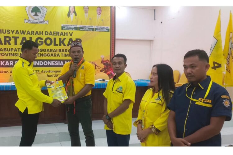 Rofinus Rahmat Kembali Pimpin Golkar Manggarai Barat 2026-2031, Terpilih Aklamasi di Musda V Labuan Bajo